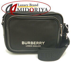 Burberry Nylon Shoulder Bag Black
